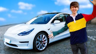 Driving a Tesla Model 3 PERFORMANCE for the first time! 0-60 in 3 seconds!