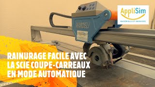 Réaliser Des Rainures Dans Le Carrelage En Pilotage Automatique Avec La Scie Coupe-Carreaux Wandeli