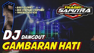 DJ GAMBARAN HATI • Yang Viral Tiktok BASS HOREG _ Slow Bass by Yhaqin Saputra