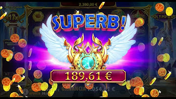 Slot casino - Gates of olimpus - Win 13.000€