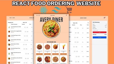 How To Create Complete Food Delivery App Using React JS Step By Step Tutorial