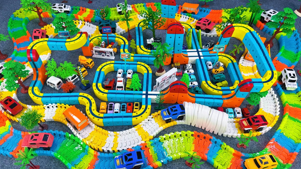 11 minutes of satisfying Anti-Gravity MagneticTrack toy ASMR | Toy review