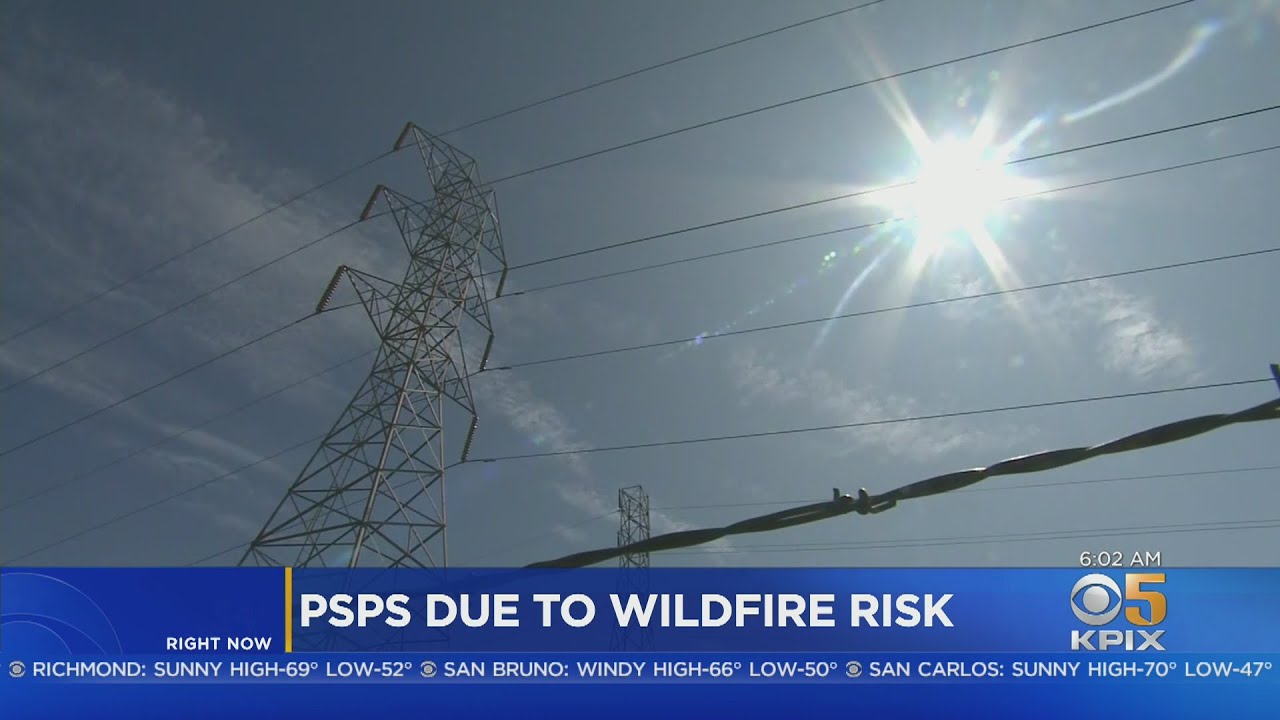 Power Shut Off in Northern California Communities Because of Fire ...