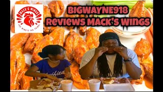 BIGWAYNE918 reviews Mack's Wings
