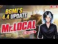 🛑 NEW UPDATE 4.4 🔥 || LETS GO 700 SUBS ❤️#bgmi #mrlocal #pubgm #madhan #ultimateroyal #newupdate