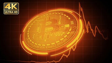 Bitcoin Crypto Trading Stock 4K Ultra HD Video Footage