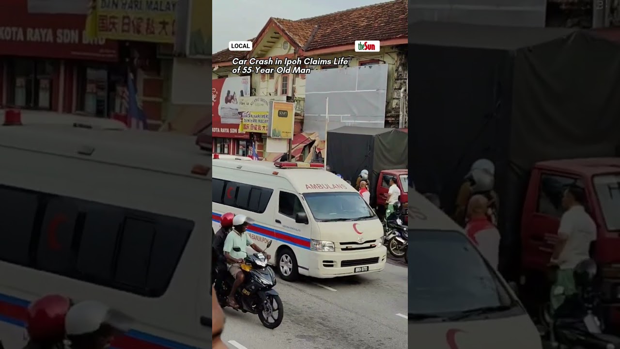 Car Crash in Ipoh Claims Life of 55-Year-Old Man