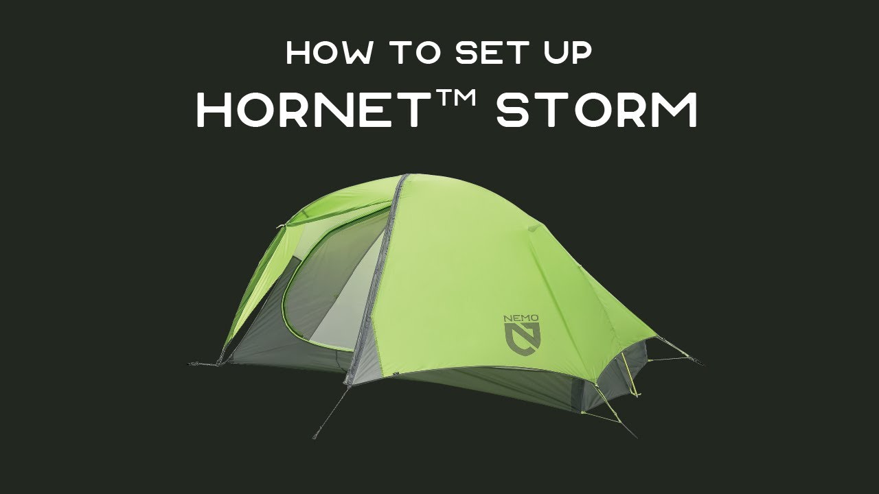 NEMO ホーネットストーム 設営方法｜How to Set Up Hornet™ Storm