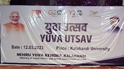 District Level Yuva Utsav 2023 (Kalahandi University)