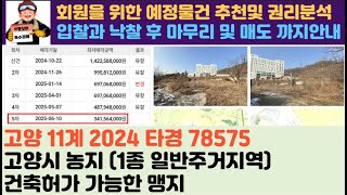 이종실의 특수경매 회원 추천(34%로 하락한 건축허가 가능한 맹지)