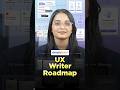 UX Writer Roadmap 2026 | How to Become a UX Writer #shorts #simplilearn