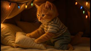 🔦 Gingy Cat’s Rainy Day Fort: So Cozy, You’ll Wish You Lived There 🌧️🍪