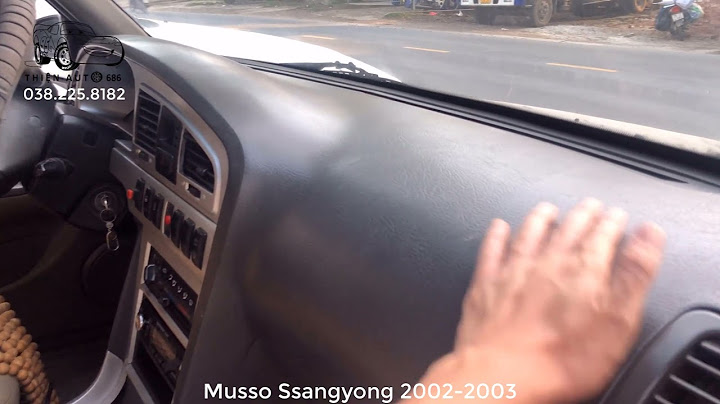 Có nên mua Ssangyong Musso cũ