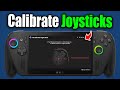 How To Calibrate Joysticks on ROG Xbox Ally X