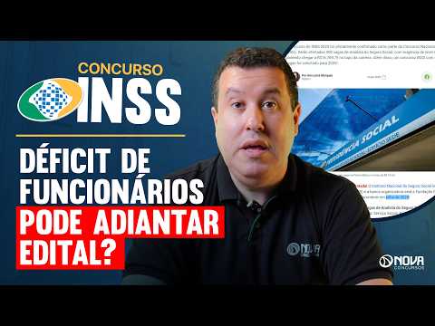 CONCURSO INSS 2026 | Quando vai sair o edital? ❓