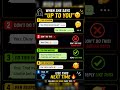 Don’t reply like this ❌ | Best reply to “up to you” 😐 #shorts #viral #chat #tips #fyp
