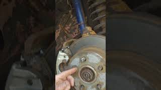 DO NOT put anti-seize on your wheel studs! #mechanic #greasemonkey