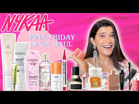 EVERYTHING i Bought on NYKAA PINK FRIDAY SALE | SKIN HAIR & Makeup | Super Style Tips