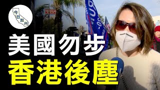 美籍港人上街：勿讓美國變成香港第二