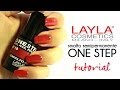 TUTORIAL SMALTO SEMIPERMANENTE ONE STEP LAYLA