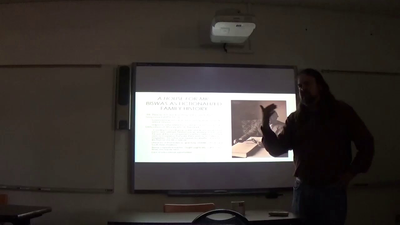 Advanced Topics in Postcolonialism Naipaul, A House for Mr Biswas I