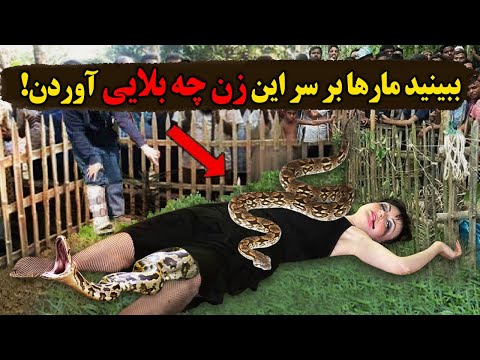 این زن در نبود شوهرش هر شب با یک مار بزرگ می خوابید ولی آن مار کاری با آن زن کرد که همه را شوکه کرد