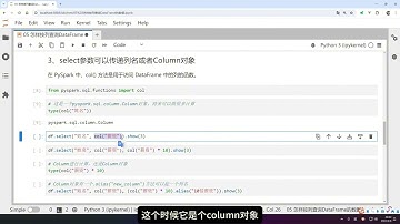 【大数据PySpark】10 PySpark使用Select查询数据的方法