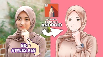 Tutorial Menggambar Kartun Anime KEREN di Autodesk Sketchbook Android