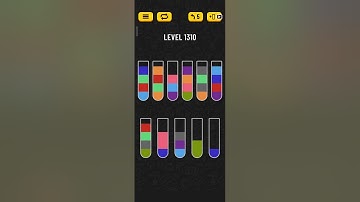 Water sort puzzle level 1310