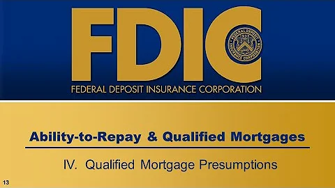 ATR-QM:  The Qualified Mortgage Presumptions