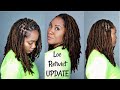 How I Retwist My Locs | UPDATED | Naturally Michy