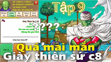 Ngọc Rồng Online - Cực Mai Mắn Khi Lên Giày Thiên Sứ Cấp8...Test Luôn Ki Khủng...Thiên Sứ Ki Tập 9 !