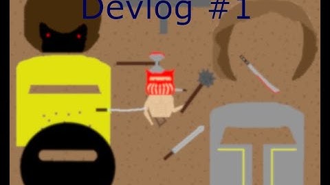 devlog#1 - armor, weapons, npcs and more!
