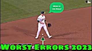 MLB Costly Errors 2023