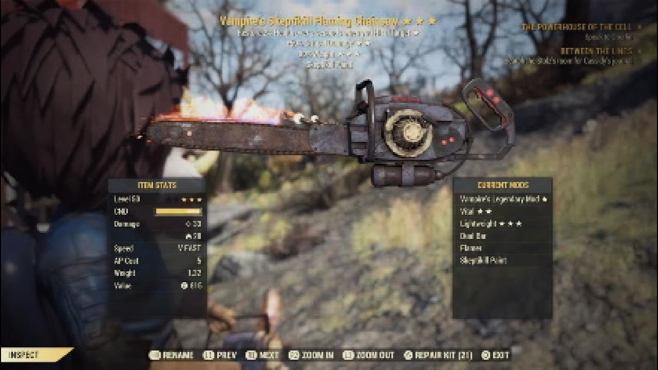 Fallout 76 Full Health Beginner Friendly Melee Build - YouTube