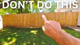 10 Mistakes I Made Building My Picket Fence and How to Fix Them