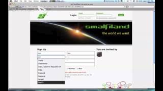 SMALFILAND Tutorial: 1. Registration