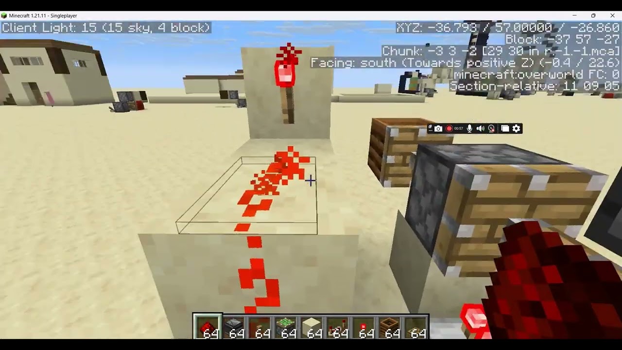hoe bouw je een redstone geheime basis