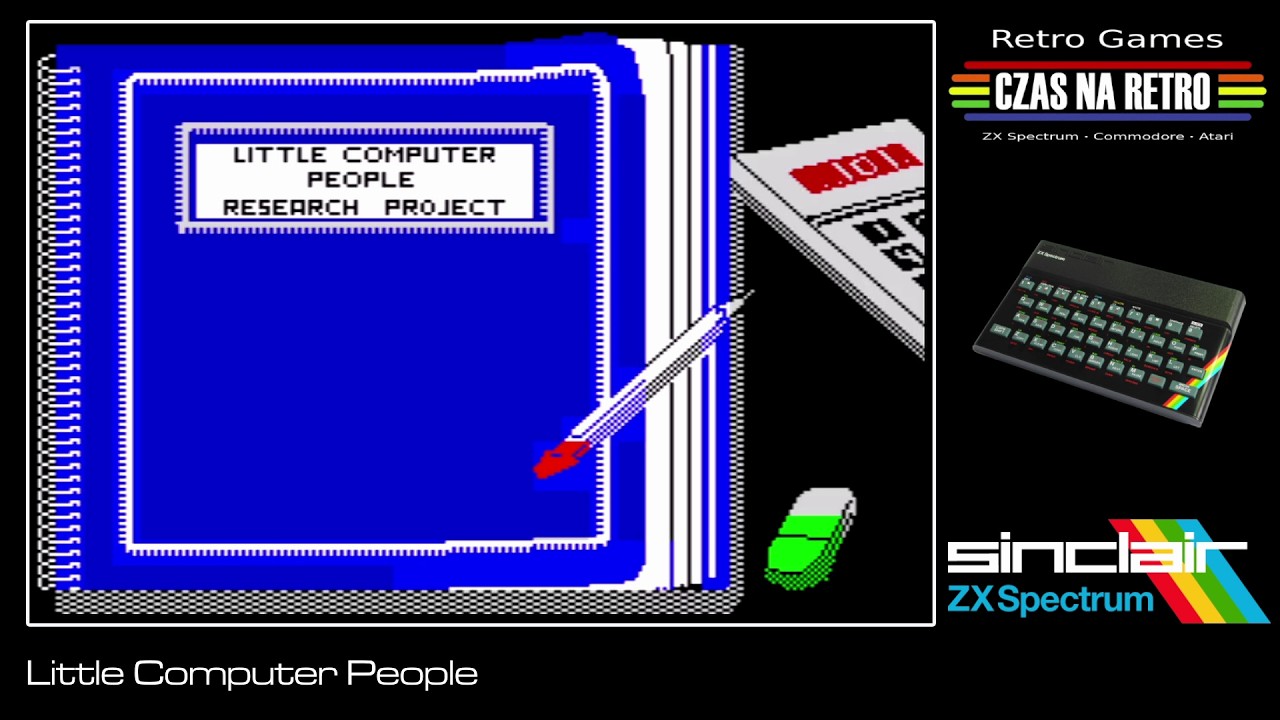 Little Computer People (1987) - ZX Spectrum - YouTube