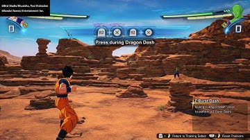 DRAGON BALL: Sparking! ZERO Battle Training Z-Burst Dash