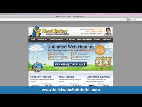 1a Build a Website - Buying Hosting (own domain already)