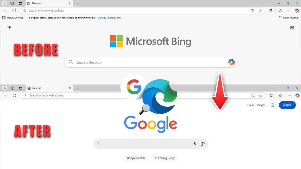 How To Make Google The Default Search Engine In Microsoft Edge 2026 ...
