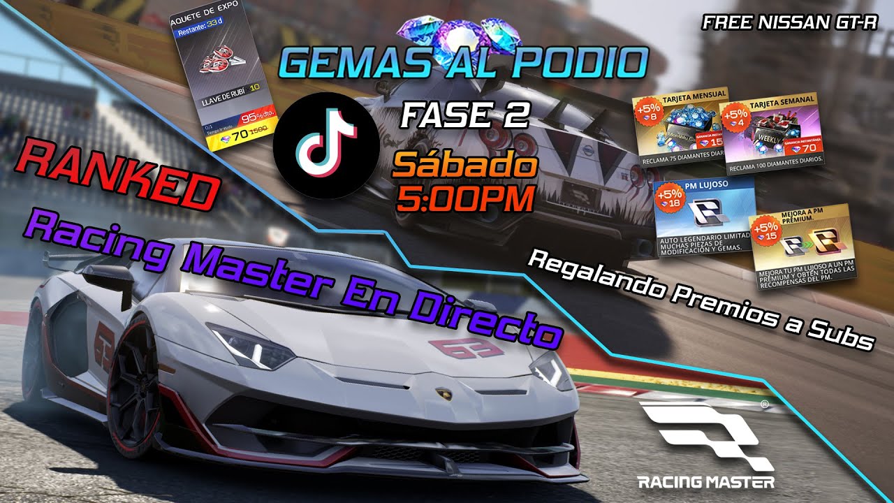 RACING MASTER EN DIRECTO | NUEVA CAM, NUEVA LUZ Y NUEVA SALA