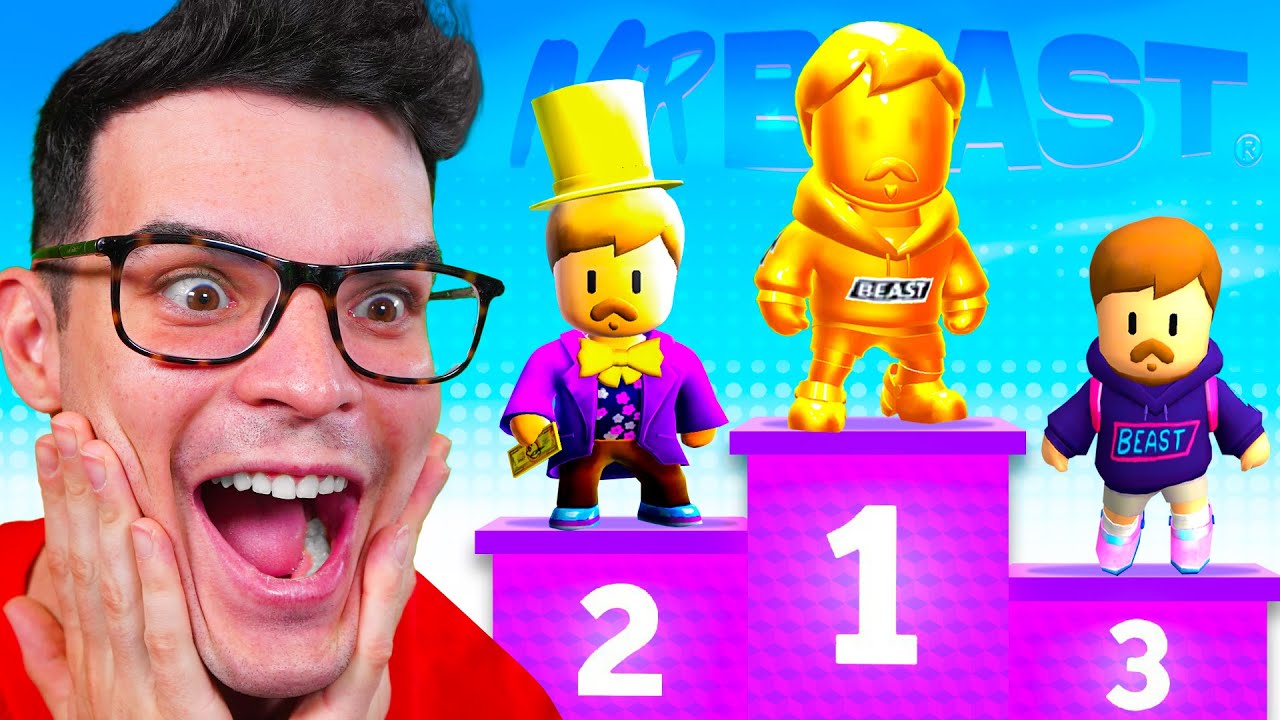 ¡Desafío de Mr Beast en Stumble Guys! - YouTube