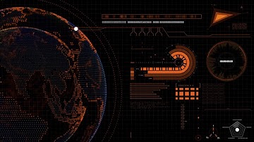 Futuristic HUD Display