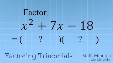 Factor Trinomials when a=1 with Reverse FOIL (Learn a QUICK Method!)