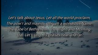 Video thumbnail of "LET'S TALK ABOUT JESUS By Bro Rodrigue Banze"