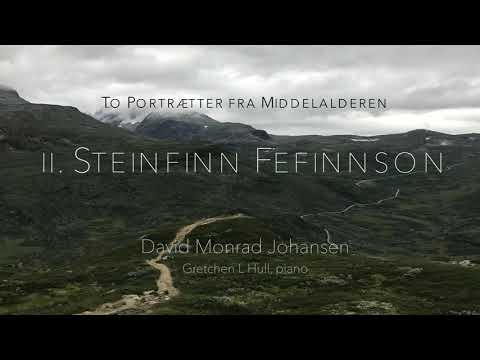 To PortrÃ¦tter fra Middelalderen: II. Steinfinn Fefinnson, by David Monrad Johansen