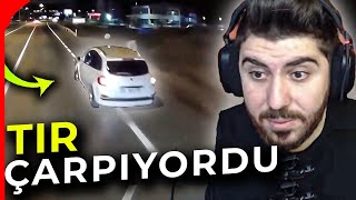 BLoodRappeR MOTORCU KAVGALARI VE KAZALARINI İZLİYOR ! (TIR AZ KALSIN ARABAYA ÇARPIYORDU)