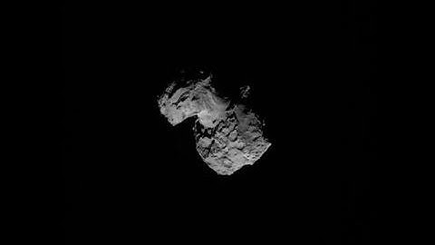 Rosetta Spacecraft Photographs Comet